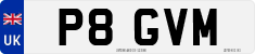 License plate of the United Kingdom, 1983 year system