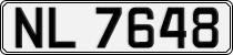 License plate of Norway, Trailers, motorcycles, special vehicles