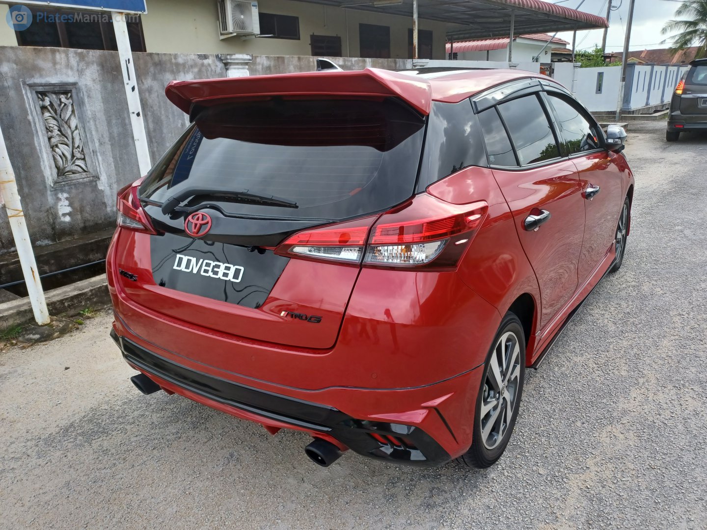 DDV 8380, Toyota Yaris 3rd gen Hatch (XP150), 1st facelift, 2017–2020 (–present for VN-market)