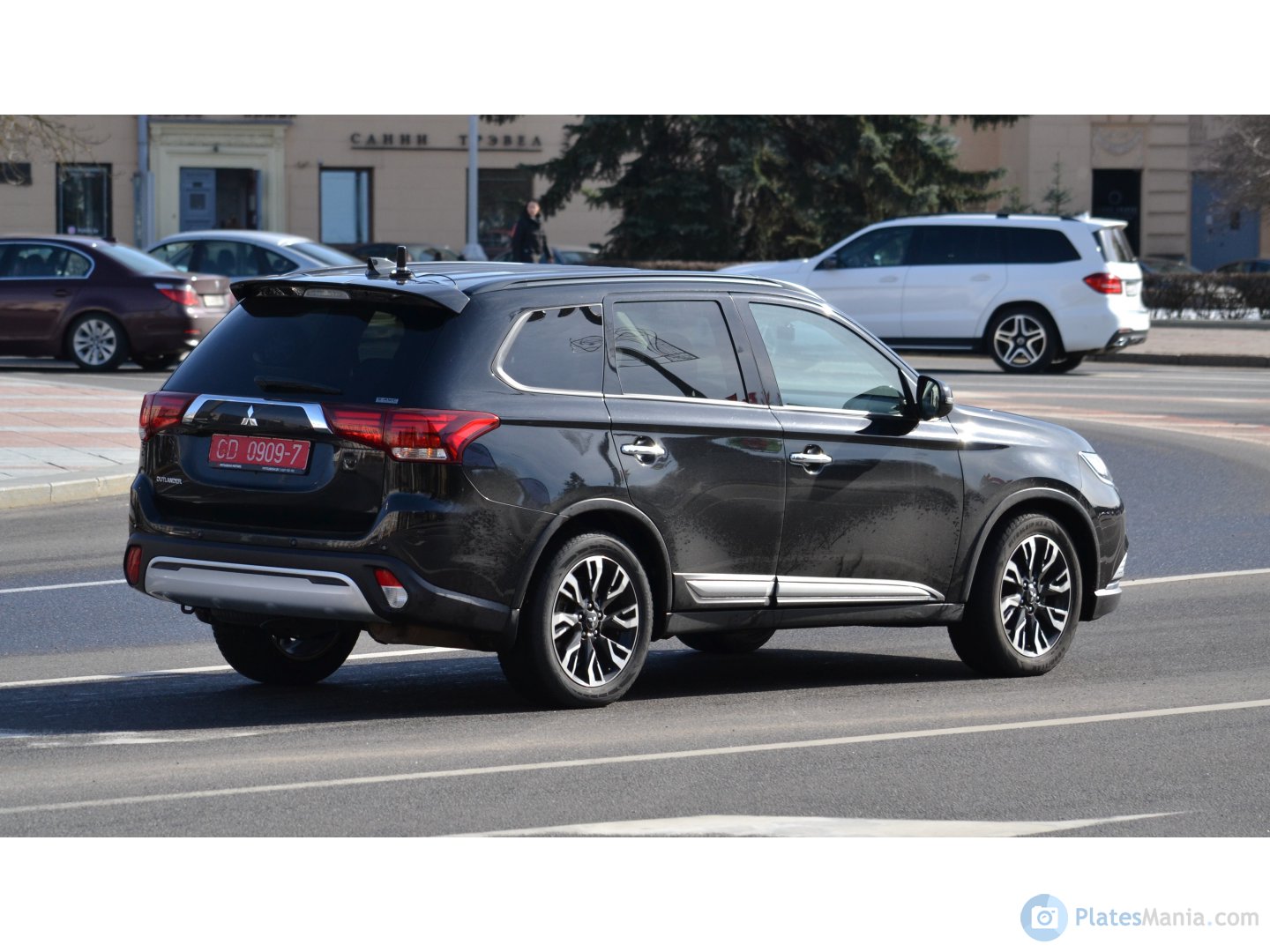 CD 0909-7, Mitsubishi Outlander 3rd gen (GF/GG/ZJ/ZK/ZL), facelift, 2015–2023