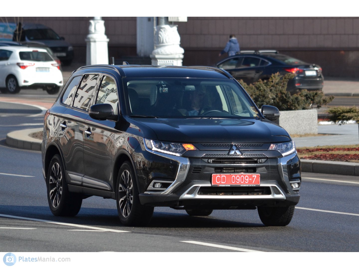 CD 0909-7, Mitsubishi Outlander 3rd gen (GF/GG/ZJ/ZK/ZL), facelift, 2015–2023