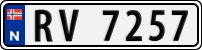 License plate of Norway, Trailers, motorcycles, special vehicles