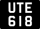License plate of the United Kingdom, 1932 year system