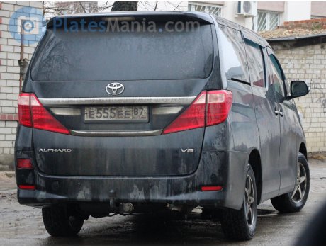 е555ее87, Toyota Alphard