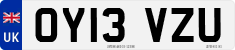 License plate of the United Kingdom, 2001 year system