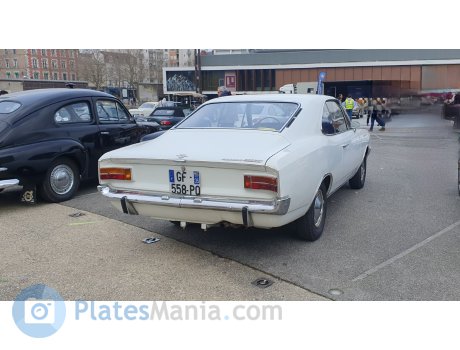 GF-558-PQ, Opel Rekord