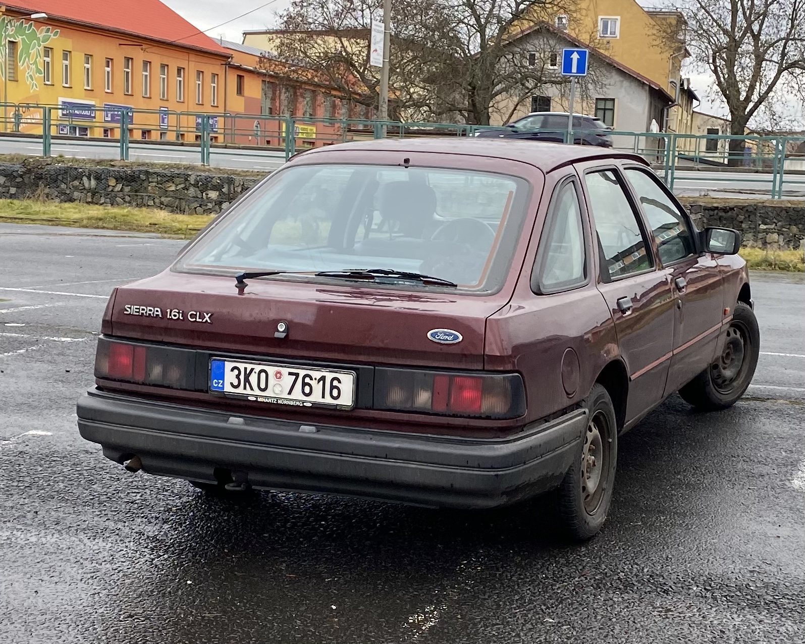 3K0 7616, Ford Sierra 1st gen 5-door Liftback (BAG/GBG), facelift, 1987–1993