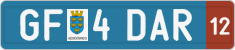 License plate of Austria, Provisional
