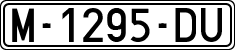 License plates of Spain, 1971 year series