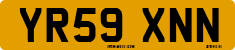 License plate of the United Kingdom, 2001 year system