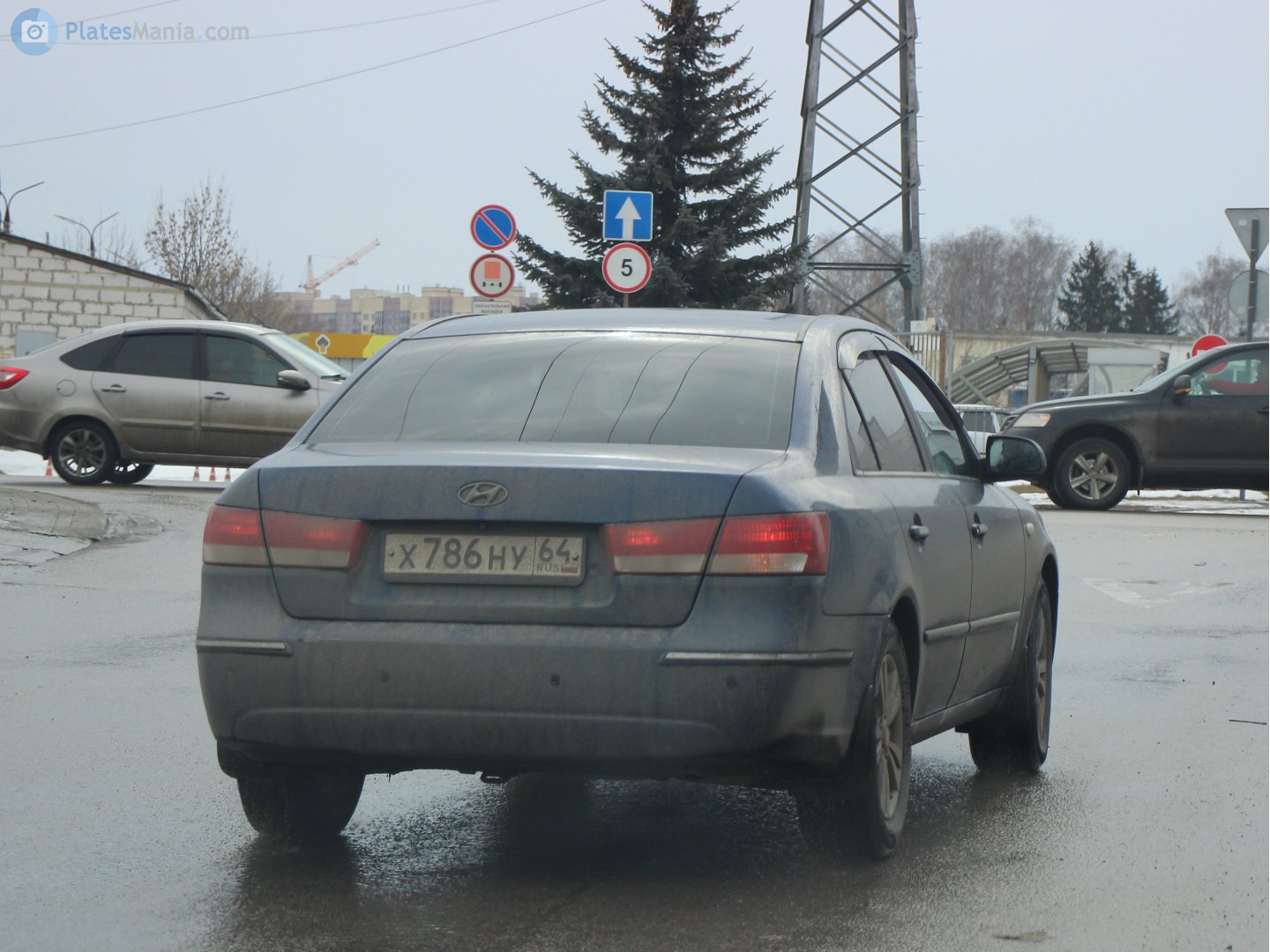 х 786 ну 64, Hyundai NF 1st gen (NF Sonata; RU-market), facelift, 2008–2010