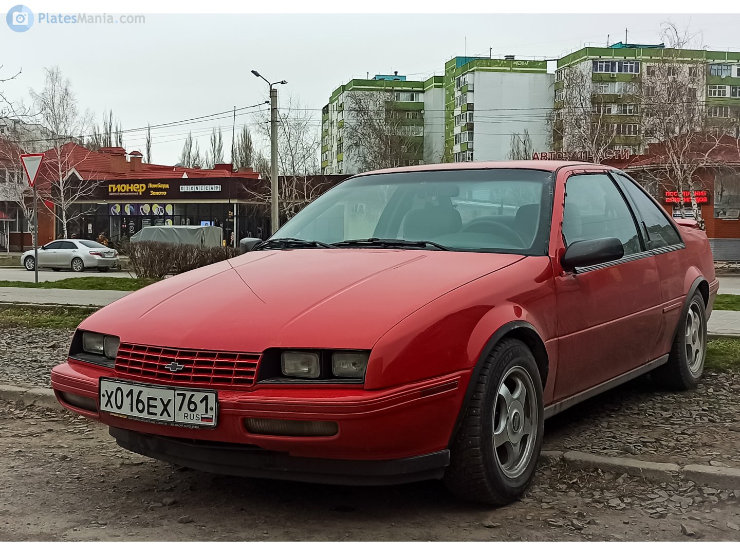 х 016 ех 761, Chevrolet Beretta 1st gen (37; L-body), 1987–1996