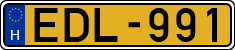 license plates of Hungary, Commercial vehicles (1990)