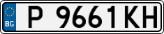 License plate of Bulgaria, Cars