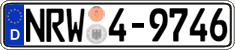 German license plate, Regional authorities