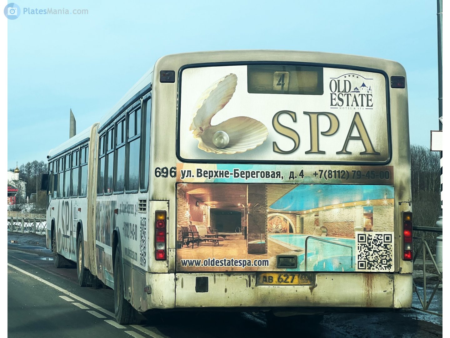 ав 627 60, Mercedes-Benz O345G 