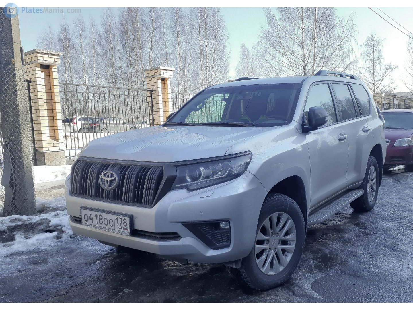 о 418 оо 178, Toyota Land Cruiser Prado 4th gen 5-door SUV (J150), 2nd facelift, 2017–2023