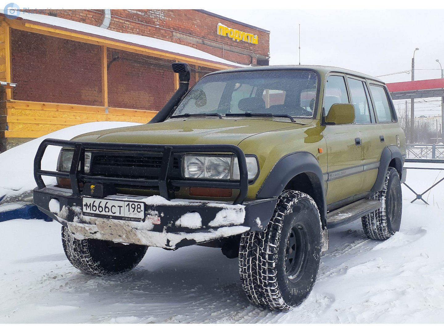 м 666 ст 198, Toyota Land Cruiser 80 (J80), 1989–1997