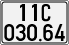 License plate of Vietnam, Cars