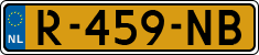 License plate of the Netherlands, Cars