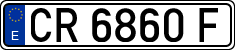 License plates of Spain, 1971 year series