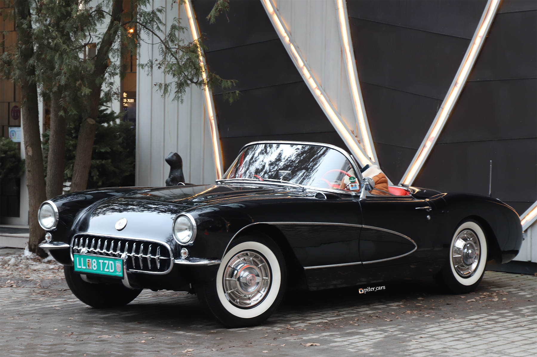 LL 8 TZD, Chevrolet Corvette 1st gen (C1; 2934), 1st facelift, 1955–1957
