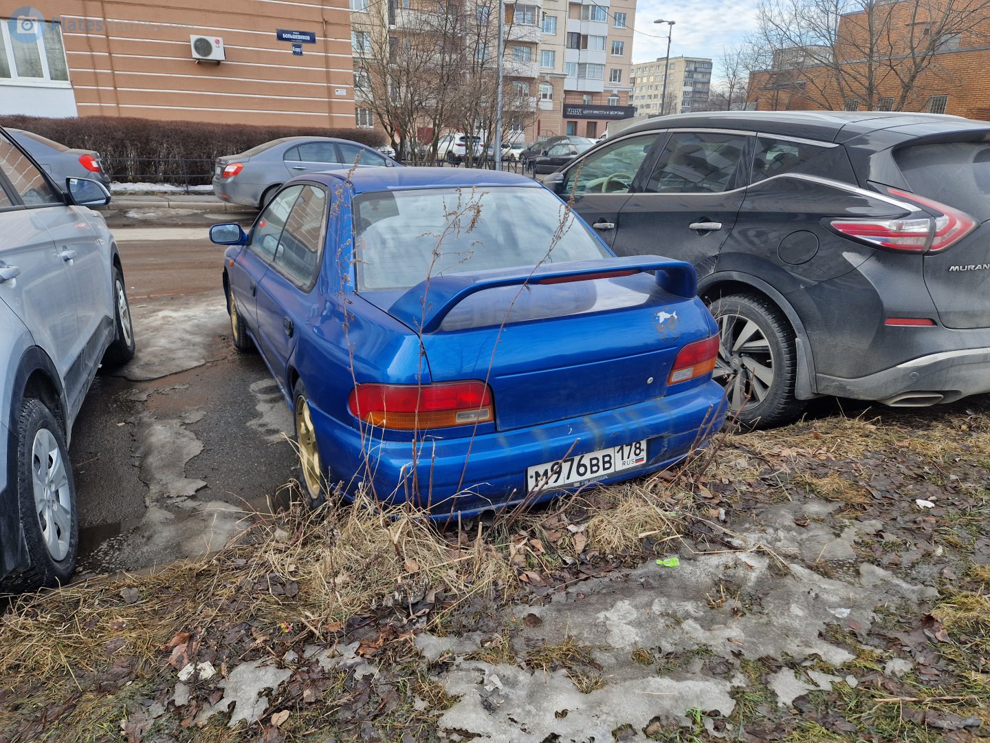 м 976 вв 178, Subaru Impreza 1st gen Sedan (GC), 1992–2001