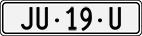License plate of Switzerland, Dealer (with 