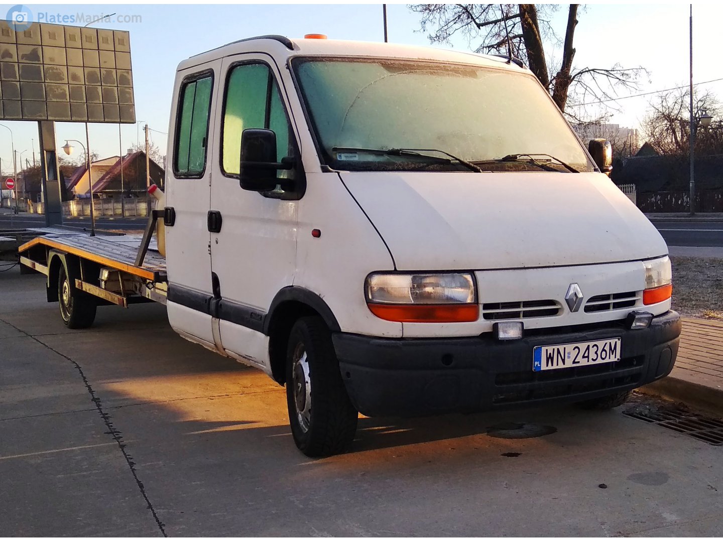 WN 2436M, Renault Master 2nd gen Double Cab (F70), 1997–2003