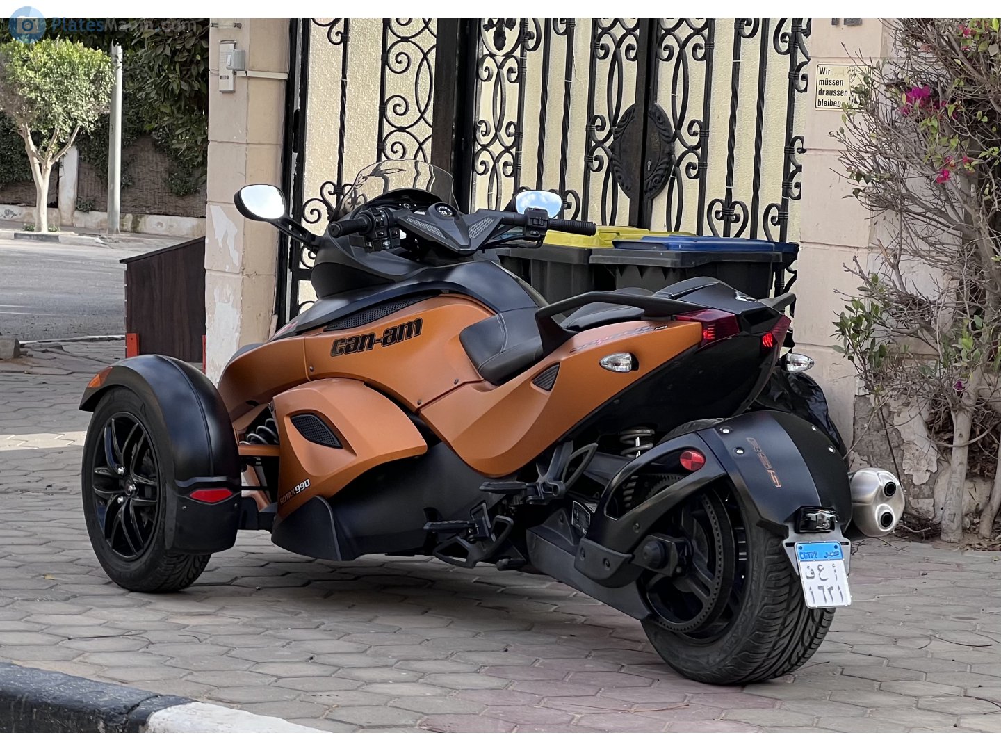 ١٦٣١ فعأ, Can-Am Spyder 