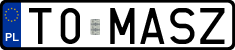 License plates of Poland, Vanity Plates