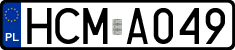 License plates of Poland, Authorities
