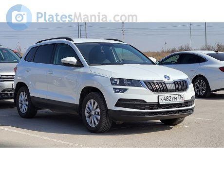 к482ум134, Skoda Karoq