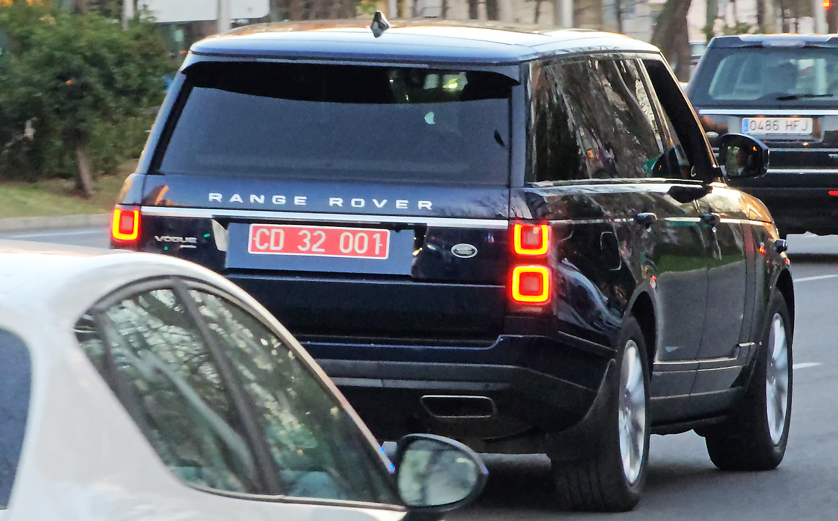 CD 32 001, Land Rover Range Rover 4th gen (L405), facelift, 2017–2022