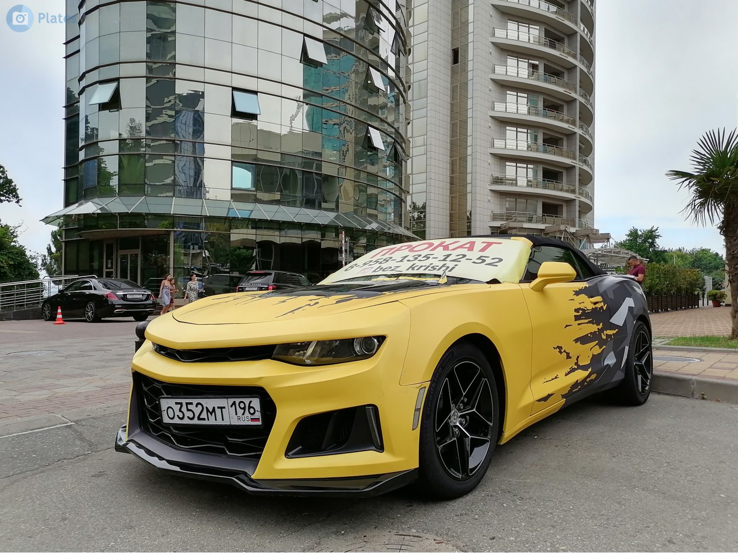 о 352 мт 196, Chevrolet Camaro 6th gen Coupé (Alpha I), 2015–2018