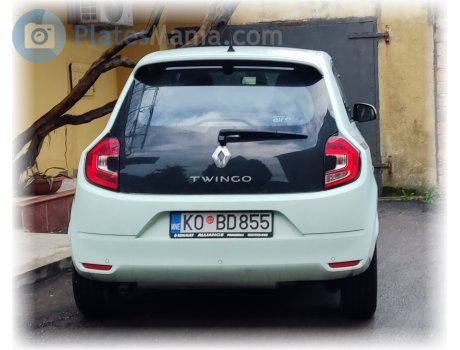 KO BD855, Renault Twingo