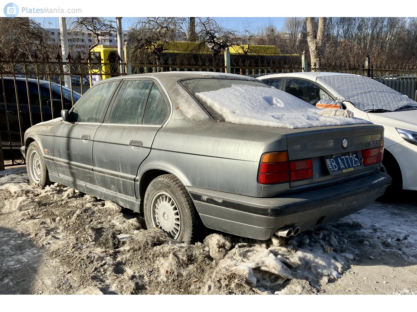 黑B·A7725, BMW 5 Series 3rd gen Sedan (E34), 1988–1995