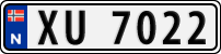 License plate of Norway, Trailers, motorcycles, special vehicles