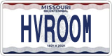 Missouri, Vanity Plates
