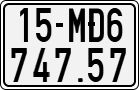 License plate of Vietnam, Specialty plates