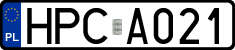 License plates of Poland, Authorities