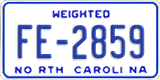 North Carolina, Weighted (AB-1234)