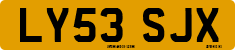 License plate of the United Kingdom, 2001 year system