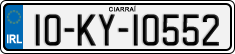 License plate of Ireland, Regular plates