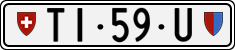 License plate of Switzerland, Dealer (with 