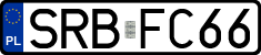 License plates of Poland, Regular car plates