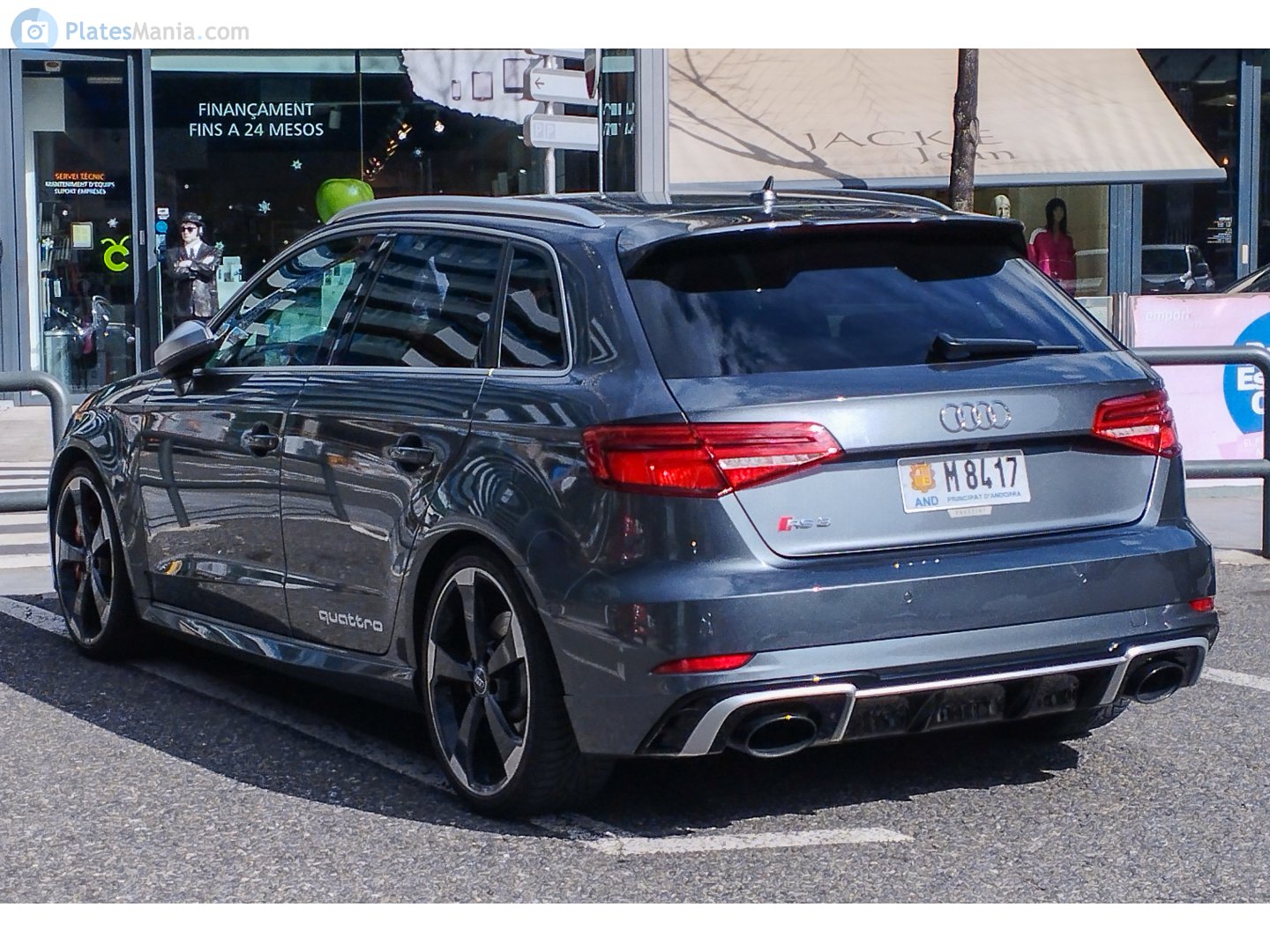 M 8417, Audi RS3 3rd gen Sportback (8VA/8VF), 2015–2017