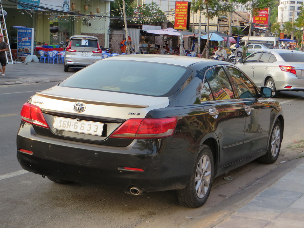 16N-6633, Toyota Camry 6th gen (Classical) (XV40; Pacific-market), 2006–2013