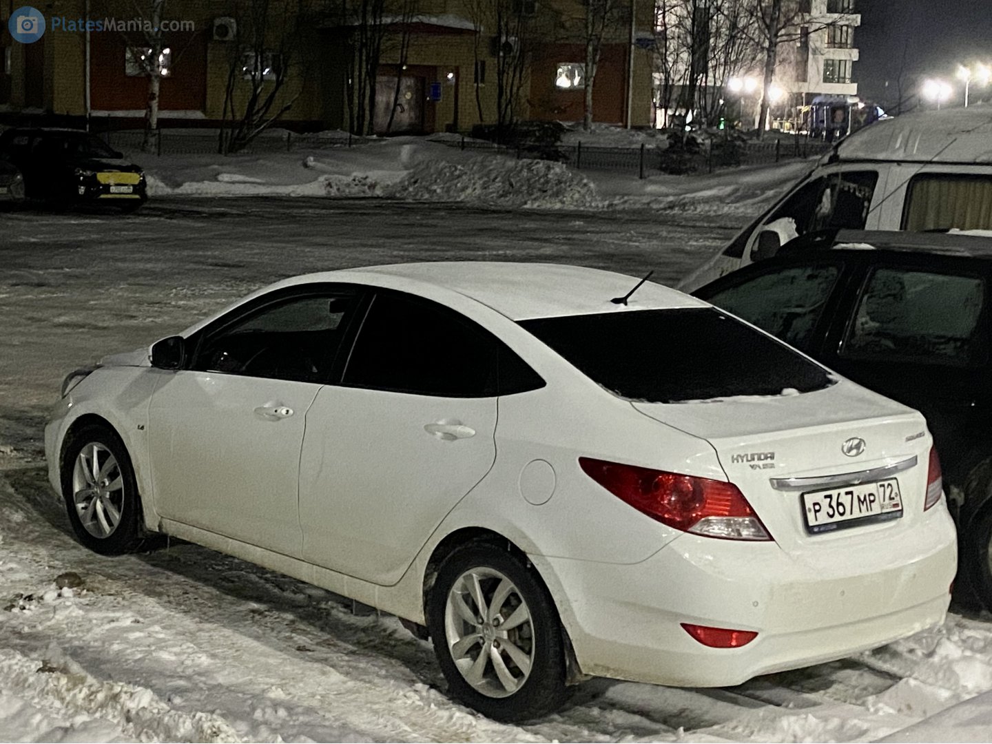 р 367 мр 72, Hyundai Solaris 1st gen Sedan (RB), 2011–2014