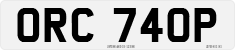 License plate of the United Kingdom, 1963 year system